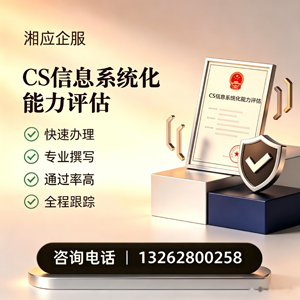 永州CS信息系统化能力评估申报服务