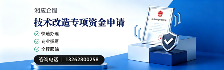 永州技术改造专项资金申报服务