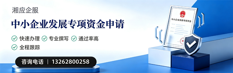 永州中小企业发展专项资金申报服务