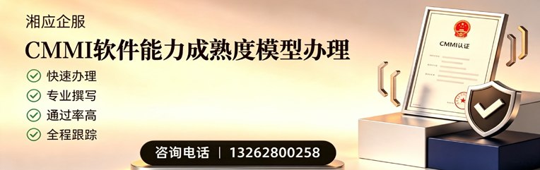 永州CMMI软件能力成熟度模型认证服务