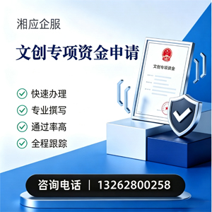 永州文创专项资金申报服务